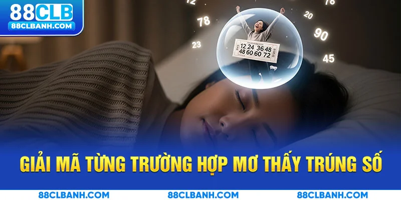 Giải mã từng trường hợp mơ thấy trúng số